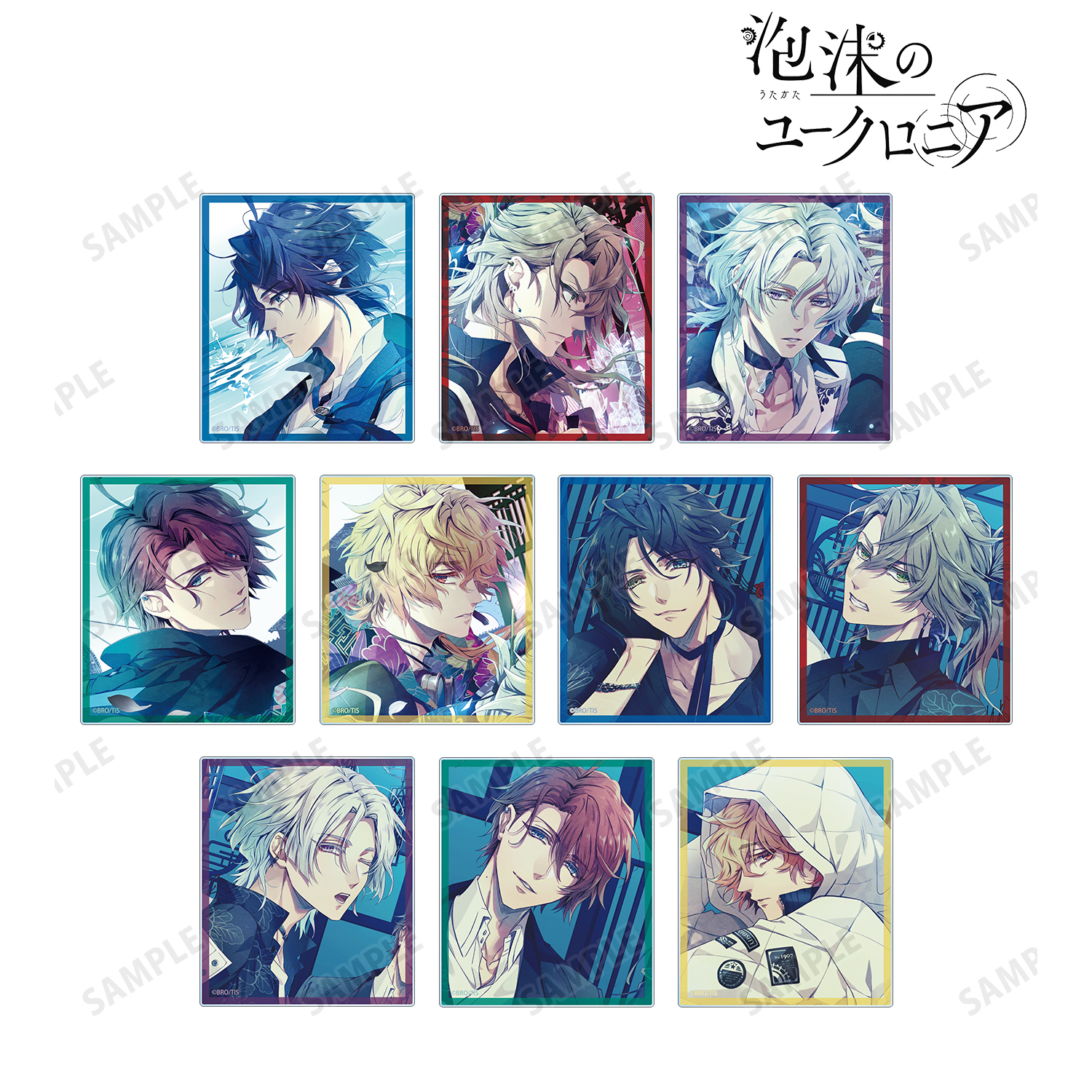 泡沫のユークロニア_トレーディングアクリルカード(単位/コンプリートBOX) 【BOX/10パック入り】