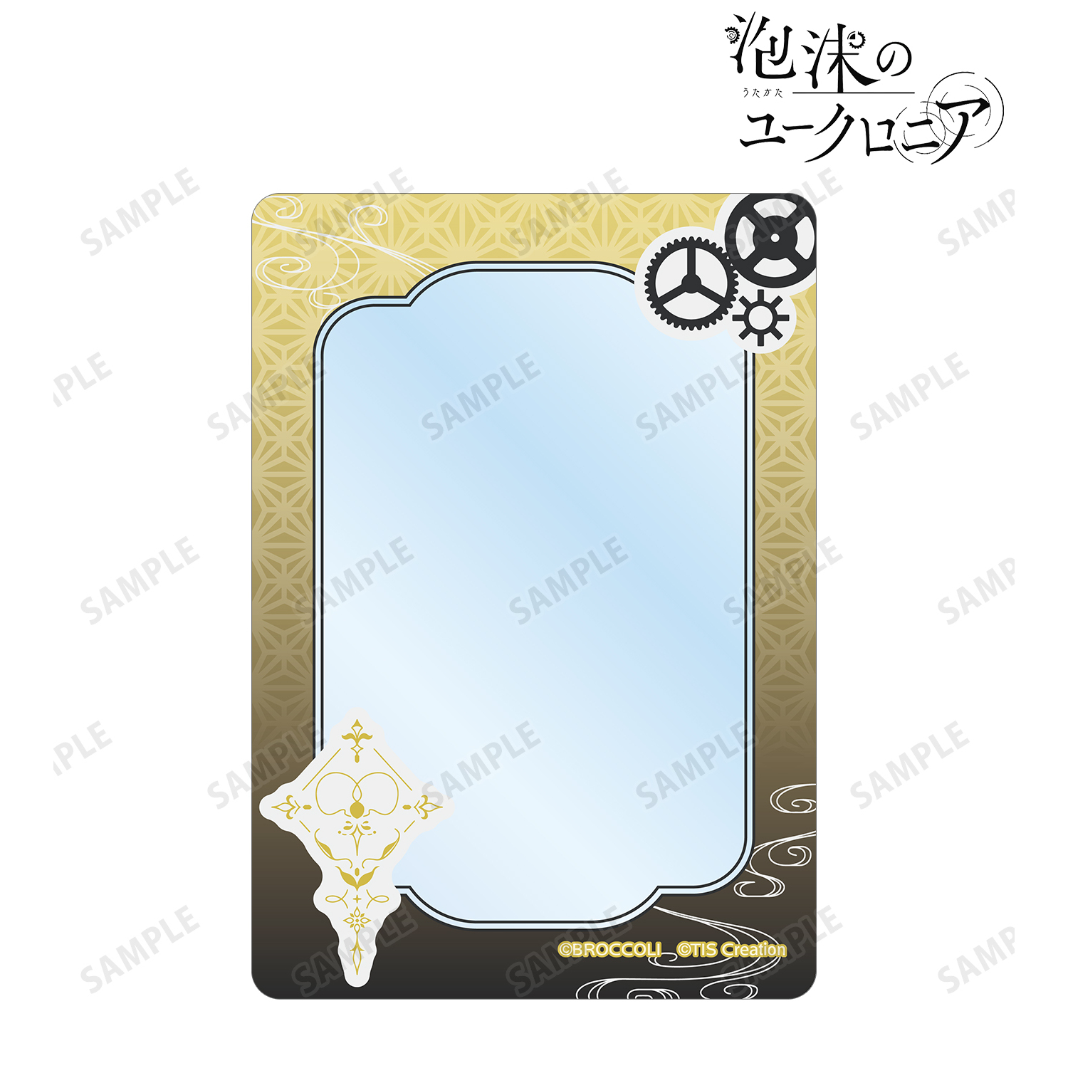 泡沫のユークロニア_露草 モチーフ B8硬質ケース