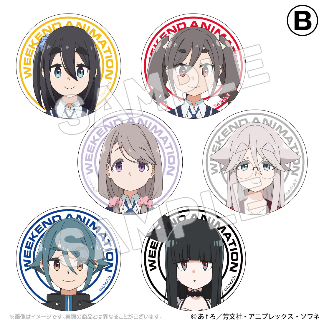 mono_トレーディング缶バッジ B【コンプリートBOX／6個入り】