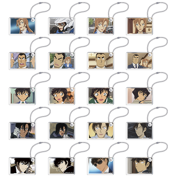 名探偵コナン_カスタムアクリルキーホルダーコレクション／vol.3　【BOX／10パック入り】