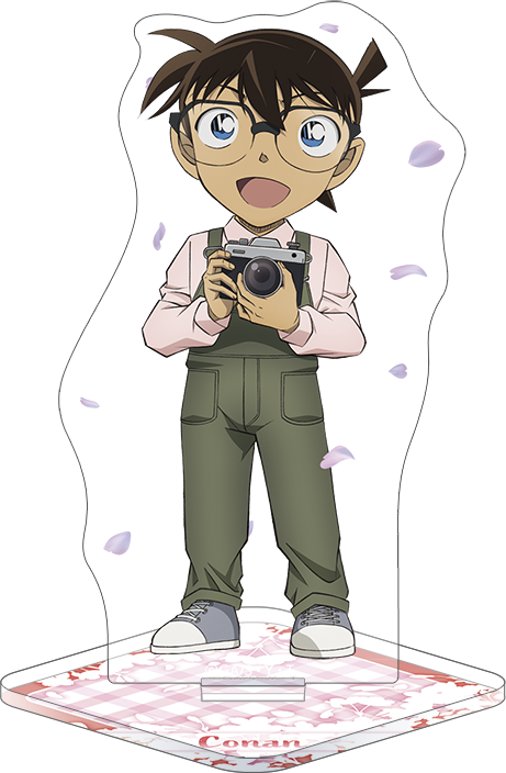 名探偵コナン_アクリルスタンド／江戸川コナン、お花見