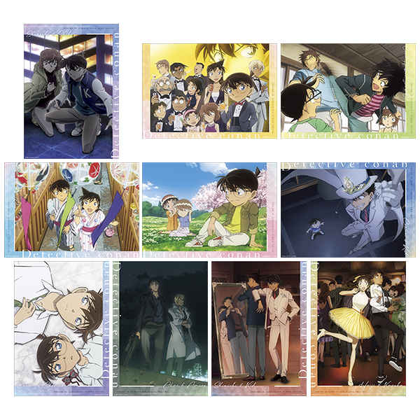 名探偵コナン_ミニクリアポスターコレクション／vol.2　【BOX／10パック入り】