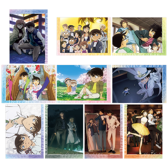 名探偵コナン_トレーディングメタリック缶バッジN【コンプリートBOX／6