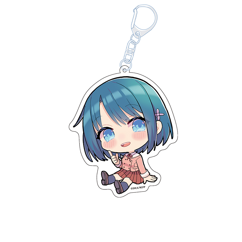 幼馴染とはラブコメにならない_ぺたん娘アクリルキーホルダー 水萌汐(制服)
