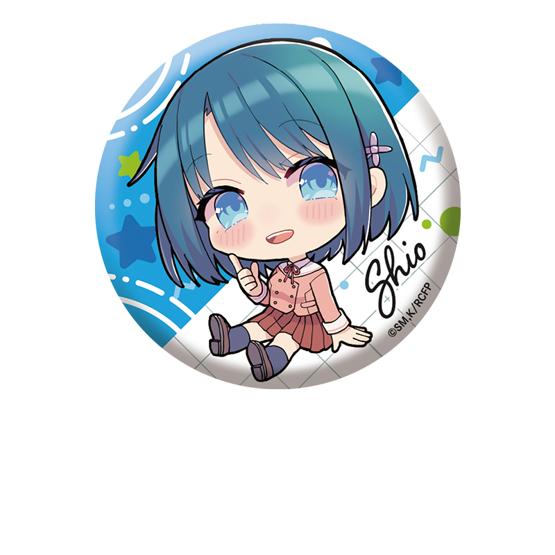 幼馴染とはラブコメにならない_ぺたん娘缶バッジ 水萌汐(制服)