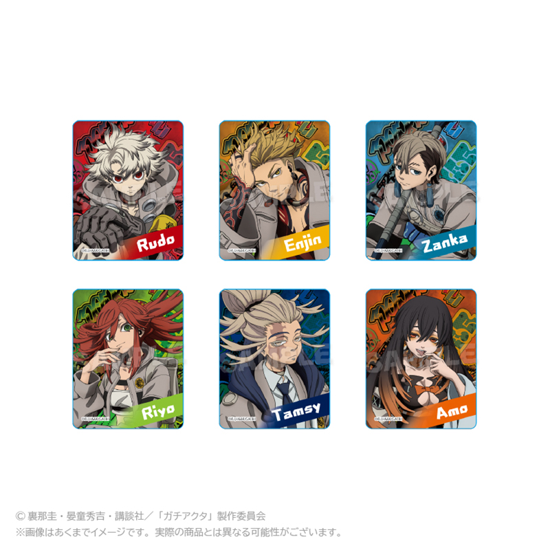 ガチアクタ_トレーディングアクリルブロック　アングラシティver.　【BOX／6個入り】