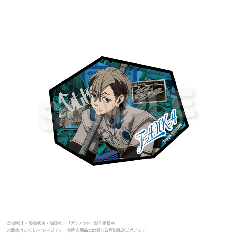 ガチアクタ_ダイカットクリアプレート　アングラシティver.  ザンカ