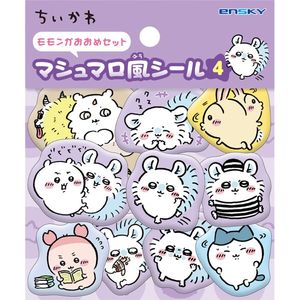 Chiikawa_Marshmallow-style stickers 4 Momonga Large set