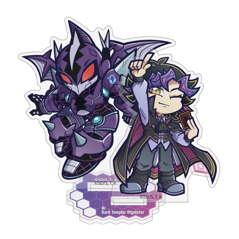 遊☆戯☆王VRAINS_Ai(人間態)&ダークナイト@イグニスター アクリルスタンド