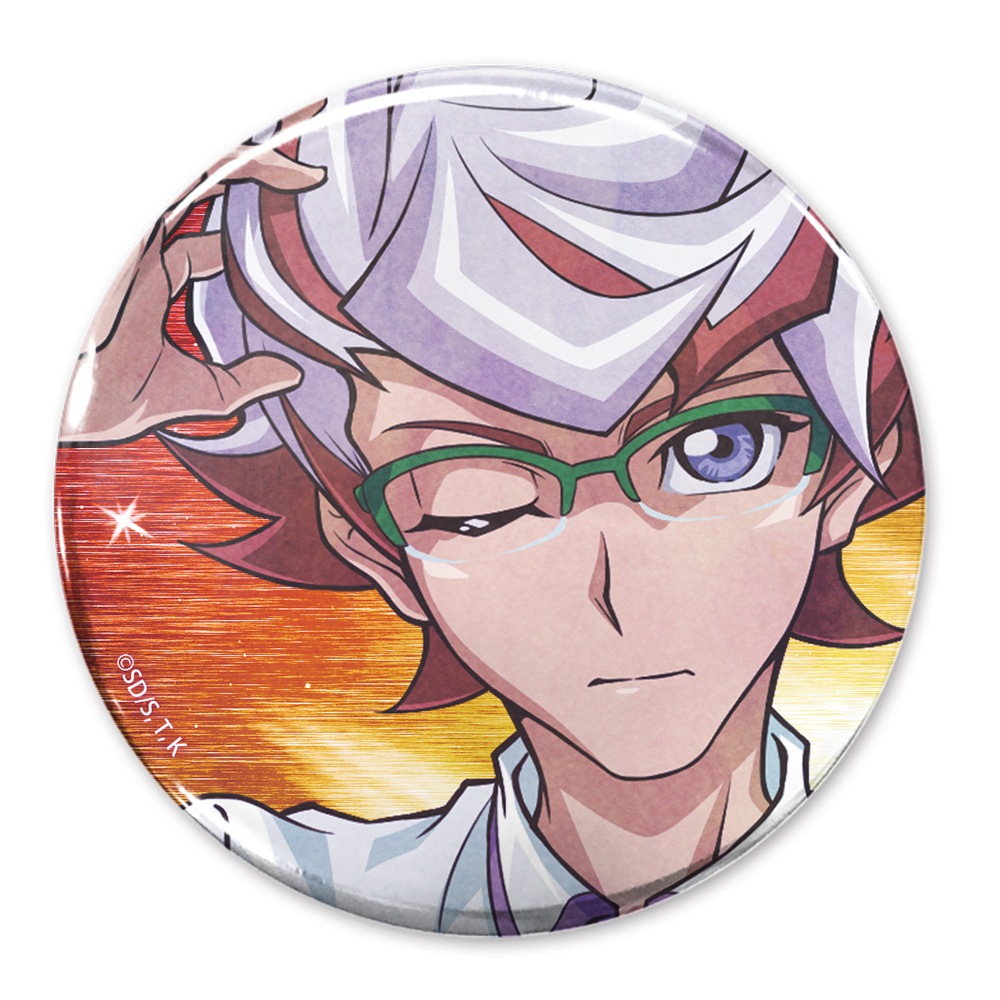 遊☆戯☆王VRAINS_描き下ろし 穂村尊 65mm缶バッジ オフモードの決闘者Ver.
