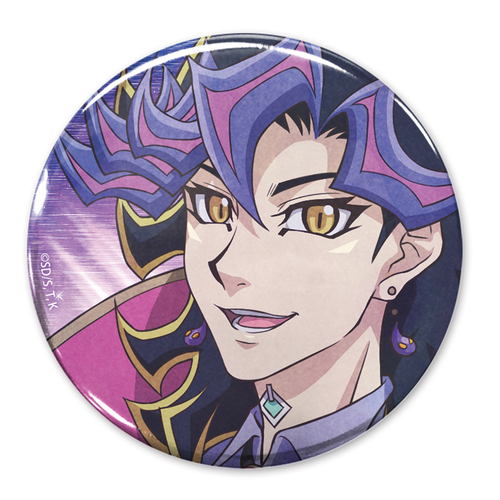 遊☆戯☆王VRAINS_描き下ろし Ai(人間態)65mm缶バッジ オフモードの決闘者Ver.