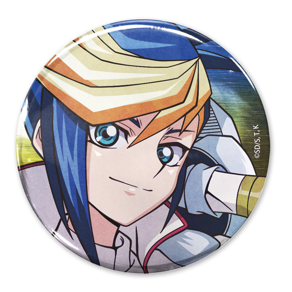 遊☆戯☆王ARC-Ⅴ_描き下ろし ユーゴ 65mm缶バッジ オフモードの決闘者Ver.