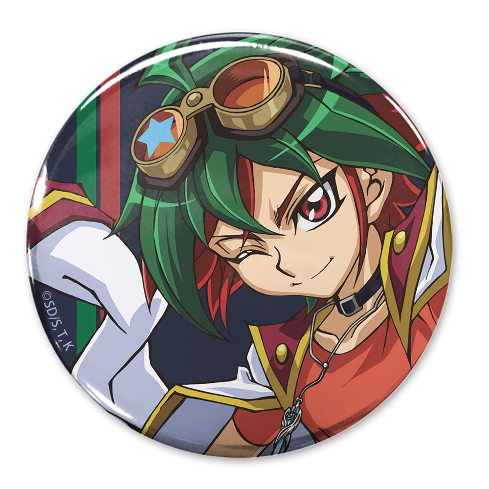 遊☆戯☆王ARC-Ⅴ_榊遊矢 65mm缶バッジ