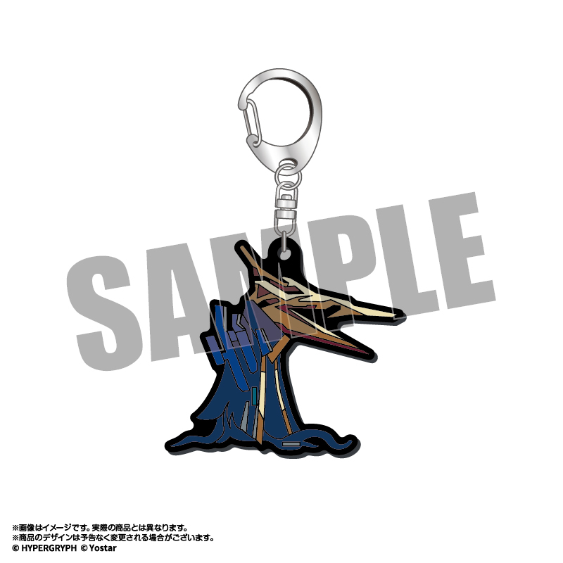 アークナイツ_マスコットラバーキーホルダー 深溟のプレデター