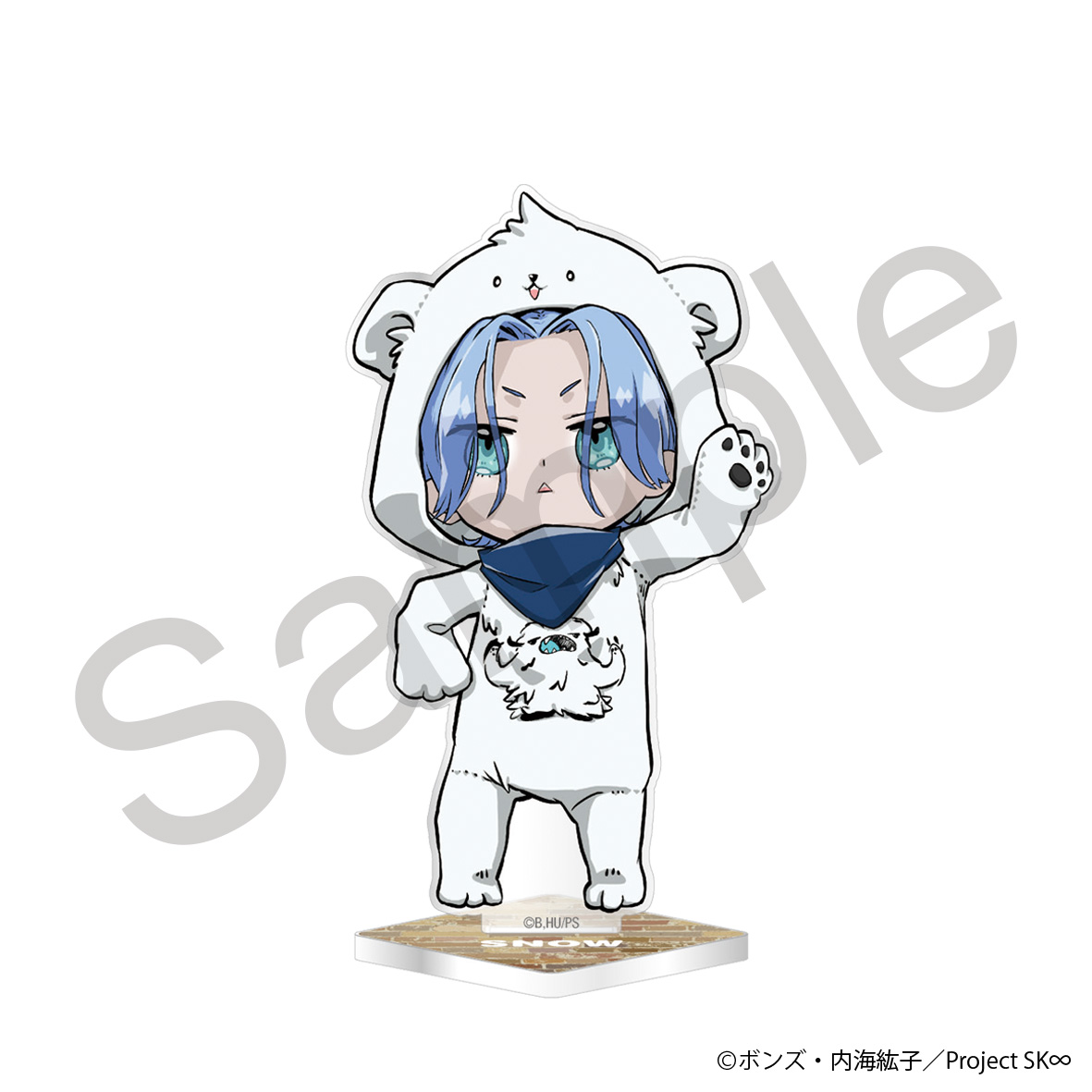 SK∞ エスケーエイト_アクリルスタンド 2022アニマルver.　SNOW
