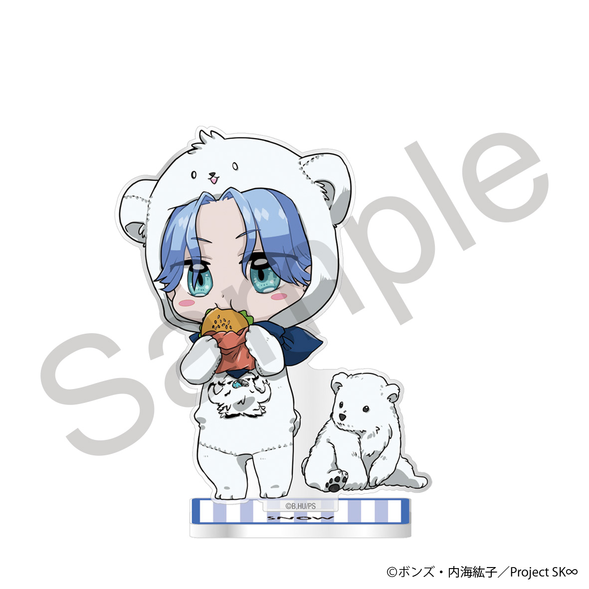 SK∞ エスケーエイト_アクリルスタンド 2024アニマルver.　SNOW