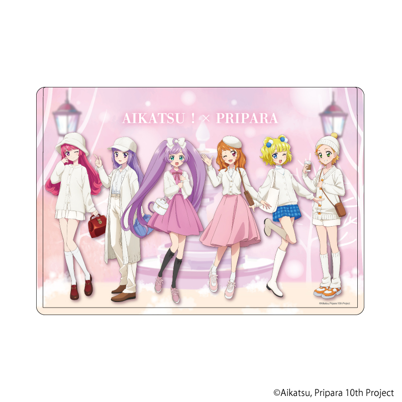 アイカツ！×プリパラ THE MOVIE -出会いのキセキ！-_キャラクリアケース02/集合デザイン(描き下ろしイラスト)
