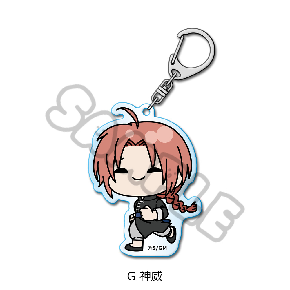 新劇場版 銀魂 -吉原大炎上-_アクリルキーホルダー mochochoシリーズ G 神威