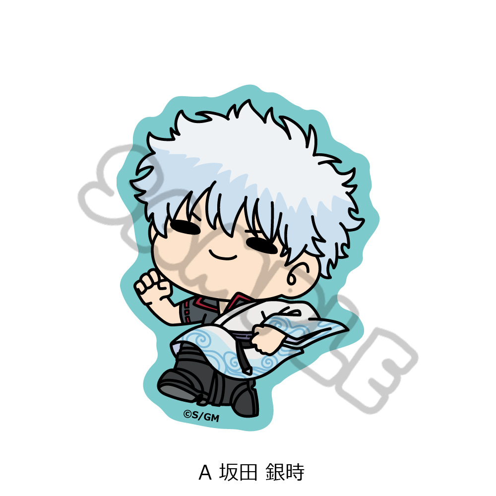 新劇場版 銀魂 -吉原大炎上-_クリアカードステッカー mochochoシリーズ | j-hobby Collection