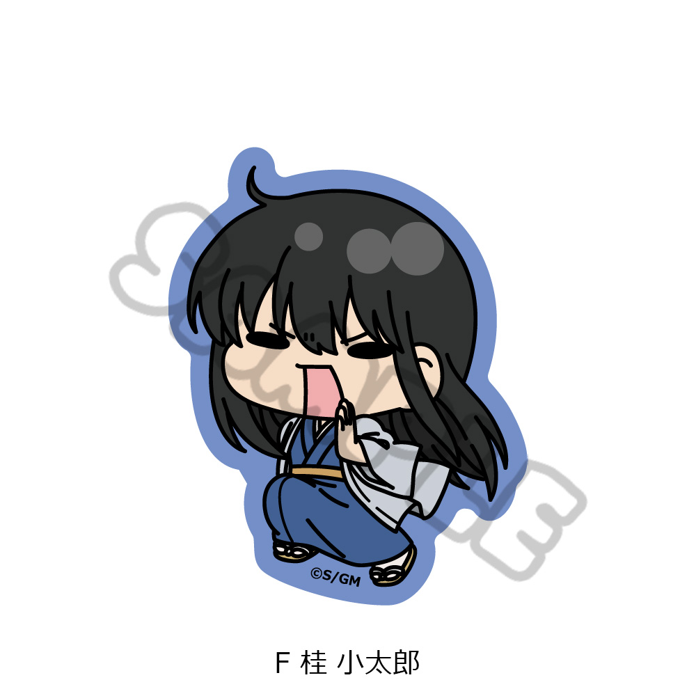 新劇場版 銀魂 -吉原大炎上-_クリアカードステッカー mochochoシリーズ F 桂小太郎