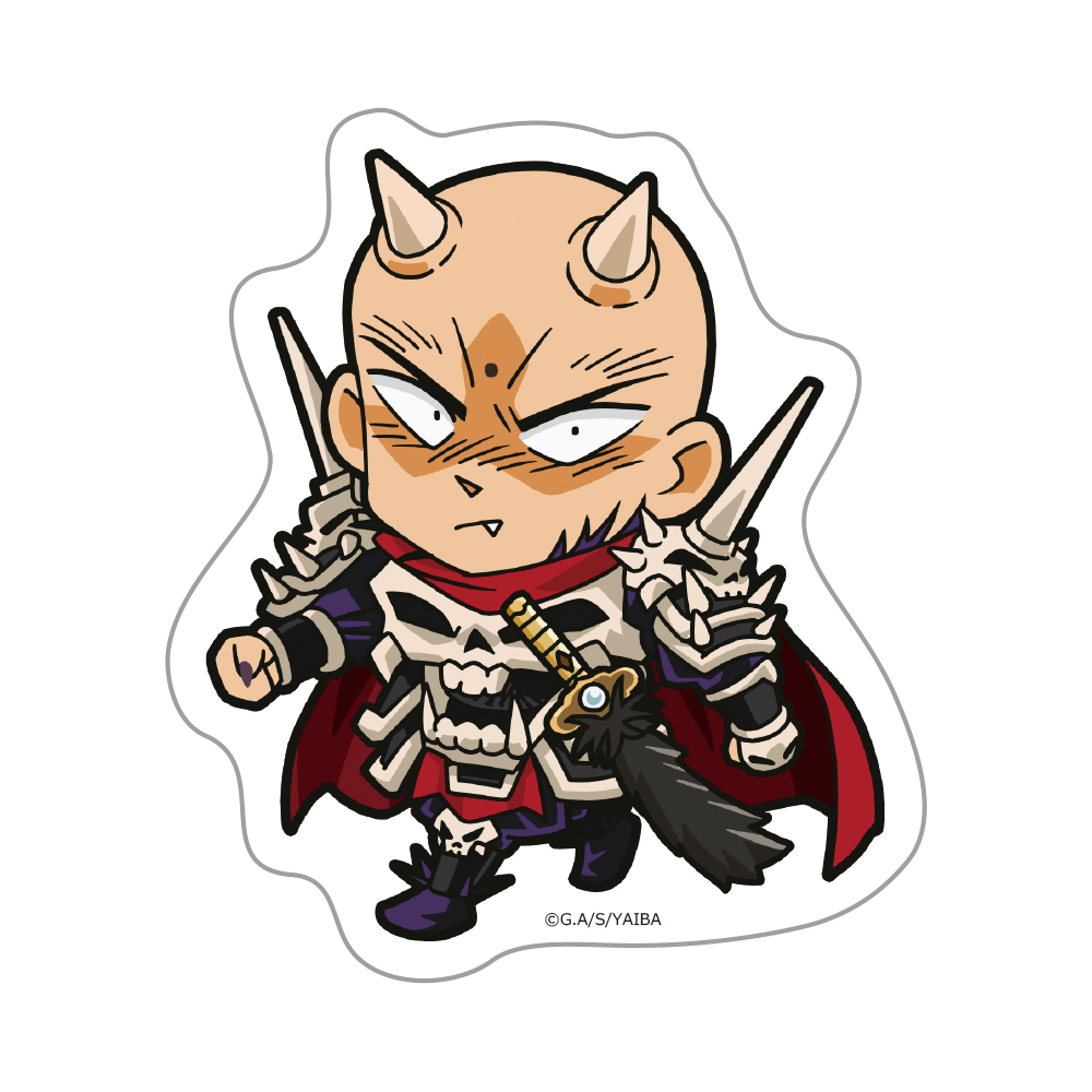 真･侍伝 YAIBA_ついてっくダイカットステッカー 鬼丸 猛