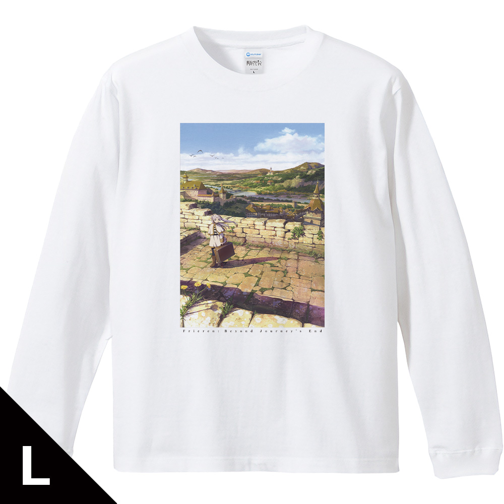 葬送のフリーレン_Lサイズ_リブ付ロングスリーブTシャツ ティザービジュアルver.