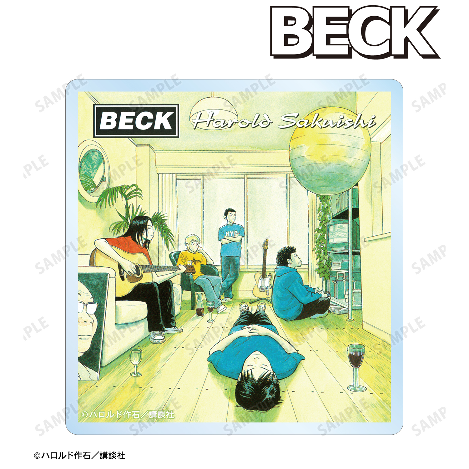 BECK_ステッカー ver.D