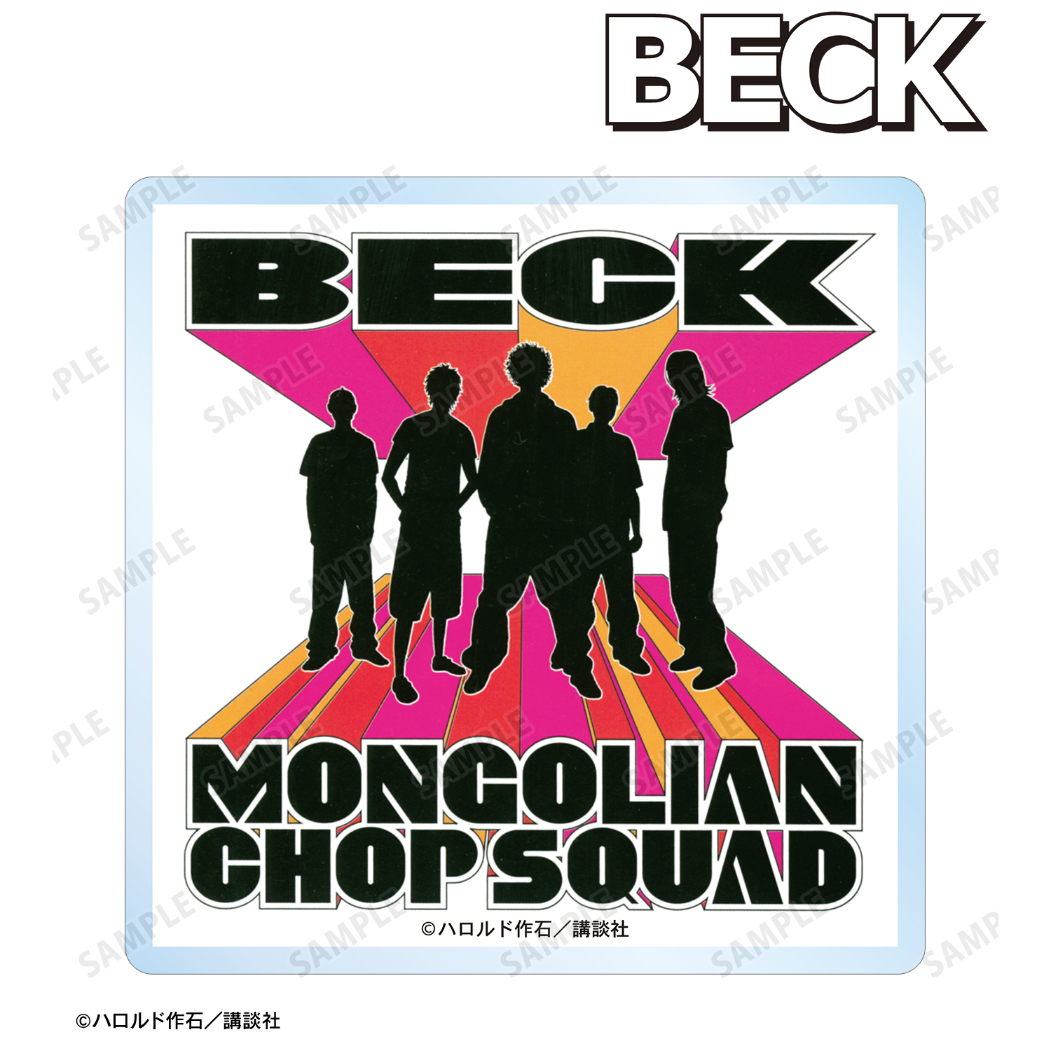 BECK_ステッカー ver.E