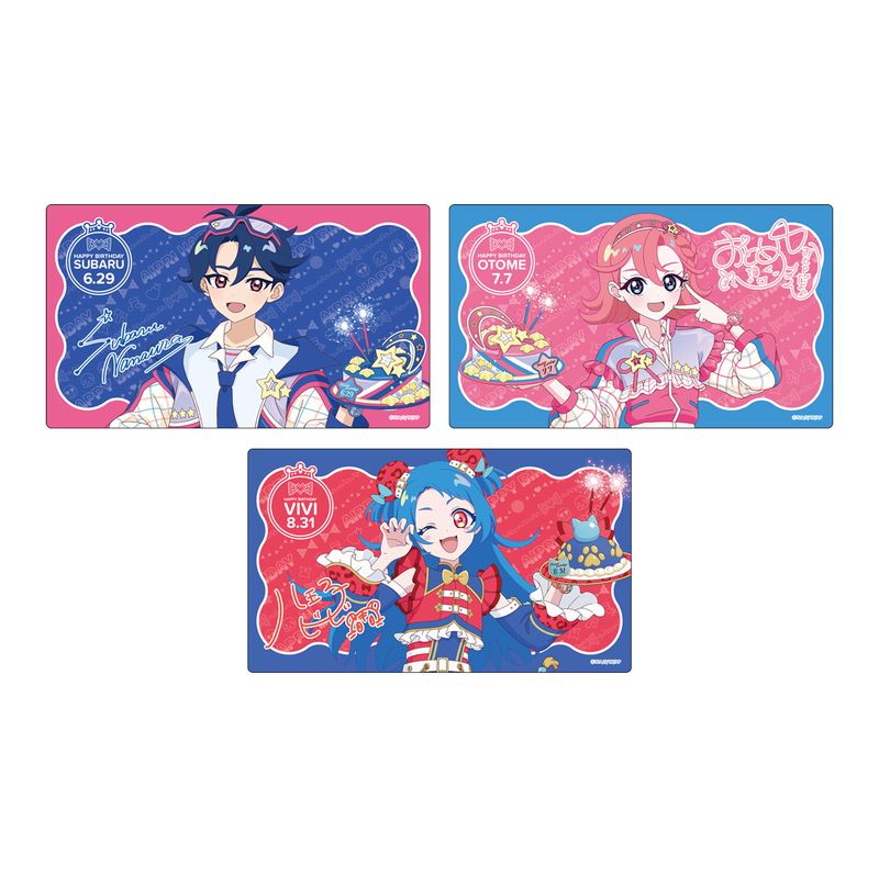 ひみつのアイプリ_ハピプリバースデー202507 ラバーマットおとめ