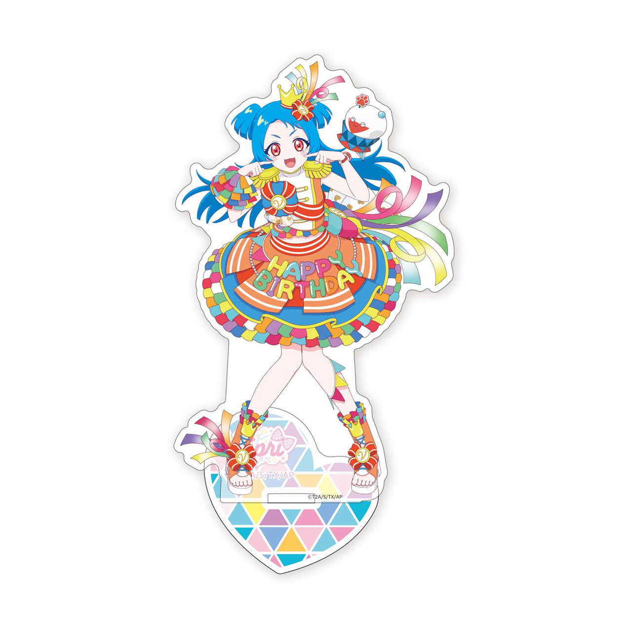 ひみつのアイプリ_ひみつのアイプリ　カードイラストアクリルスタンドビビA