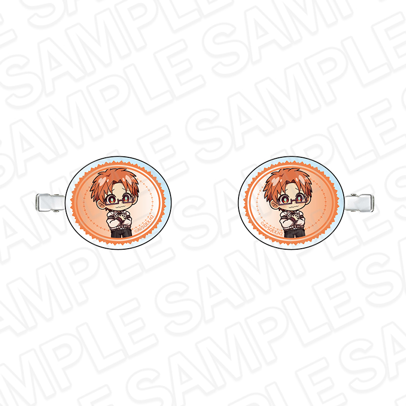 地縛少年花子くん2_アクリルヘアクリップ 蒼井 茜 眼鏡 デフォルメ ver.