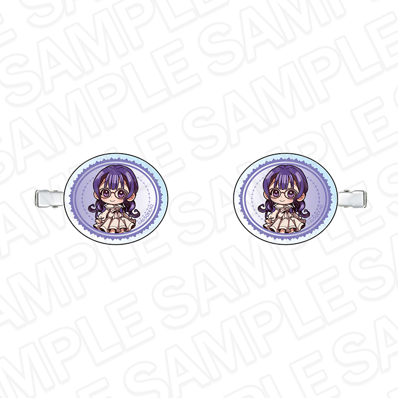 地縛少年花子くん2_アクリルヘアクリップ 赤根 葵 眼鏡 デフォルメ ver.