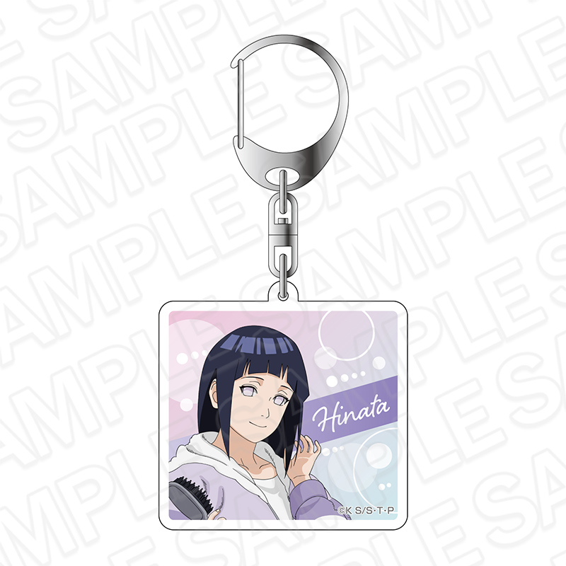 NARUTO-ナルト- 疾風伝_アクリルキーホルダー 日向ヒナタ モーニング ver.