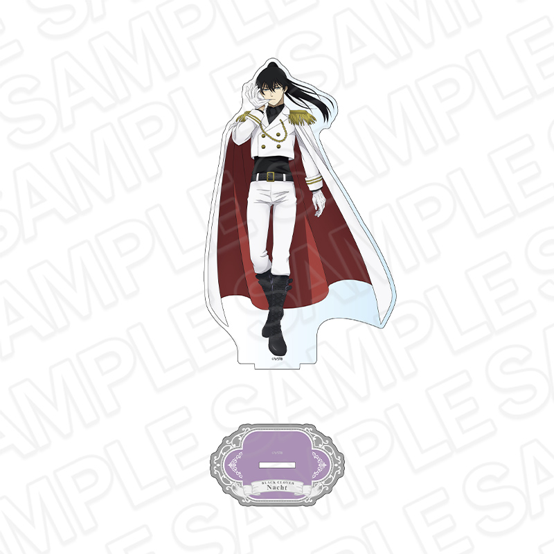 ブラッククローバー_デカアクリルスタンド ナハト ホワイトミリタリー ver.
