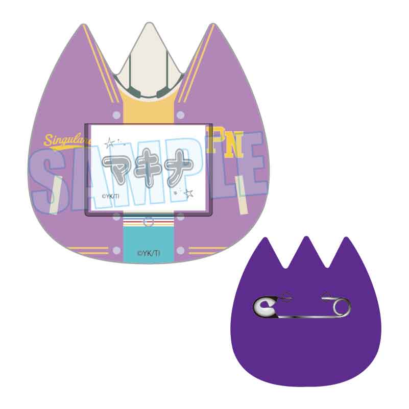 銀河特急 ミルキー☆サブウェイ_ようちえんバッジ マキナ