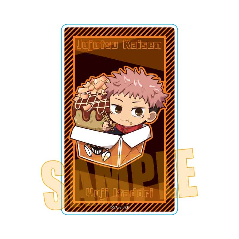 呪術廻戦_ばくだん焼本舗コラボ アクリルカード 虎杖 悠仁