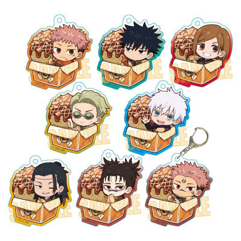 呪術廻戦_ばくだん焼本舗コラボ トレーディングアクリルキーホルダー