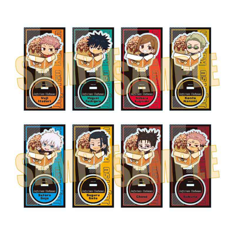 呪術廻戦_ばくだん焼本舗コラボ トレーディングアクリルスタンド