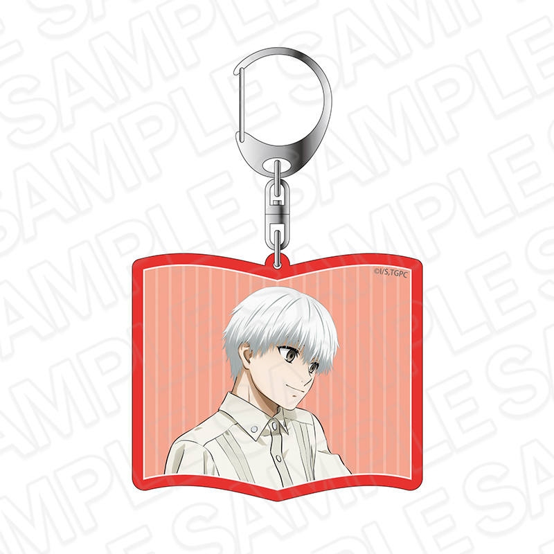 東京喰種トーキョーグール_ホログラムアクリルキーホルダー 金木 研 Relax ver.