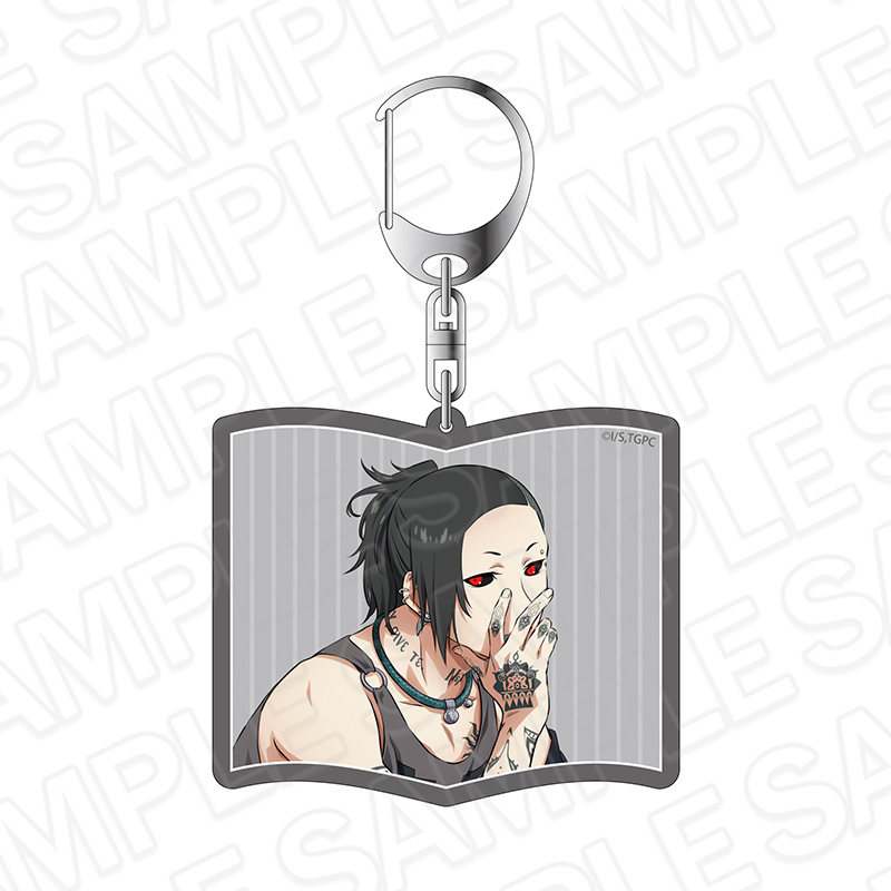東京喰種トーキョーグール_ホログラムアクリルキーホルダー ウタ Relax ver.