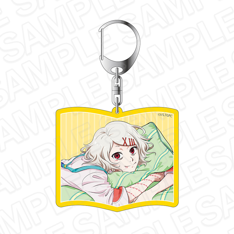 東京喰種トーキョーグール_ホログラムアクリルキーホルダー 鈴屋什造 Relax ver.