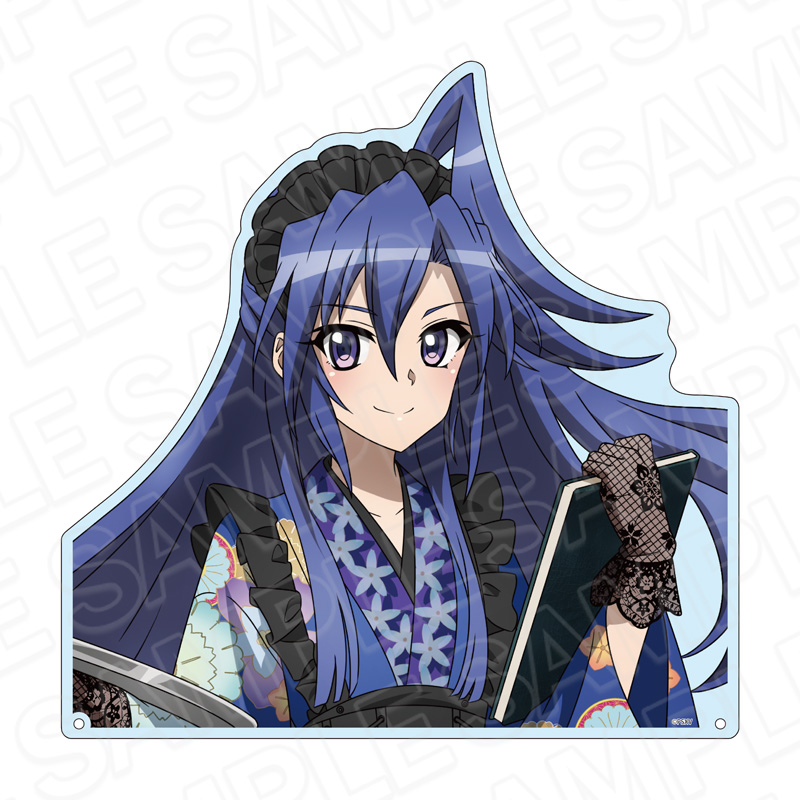 戦姫絶唱シンフォギアXV_特大ダイカットアクリルボード 風鳴 翼 レトロカフェ ver.