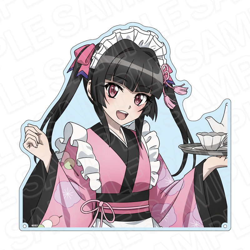 戦姫絶唱シンフォギアXV_特大ダイカットアクリルボード 月読 調 レトロカフェ ver.