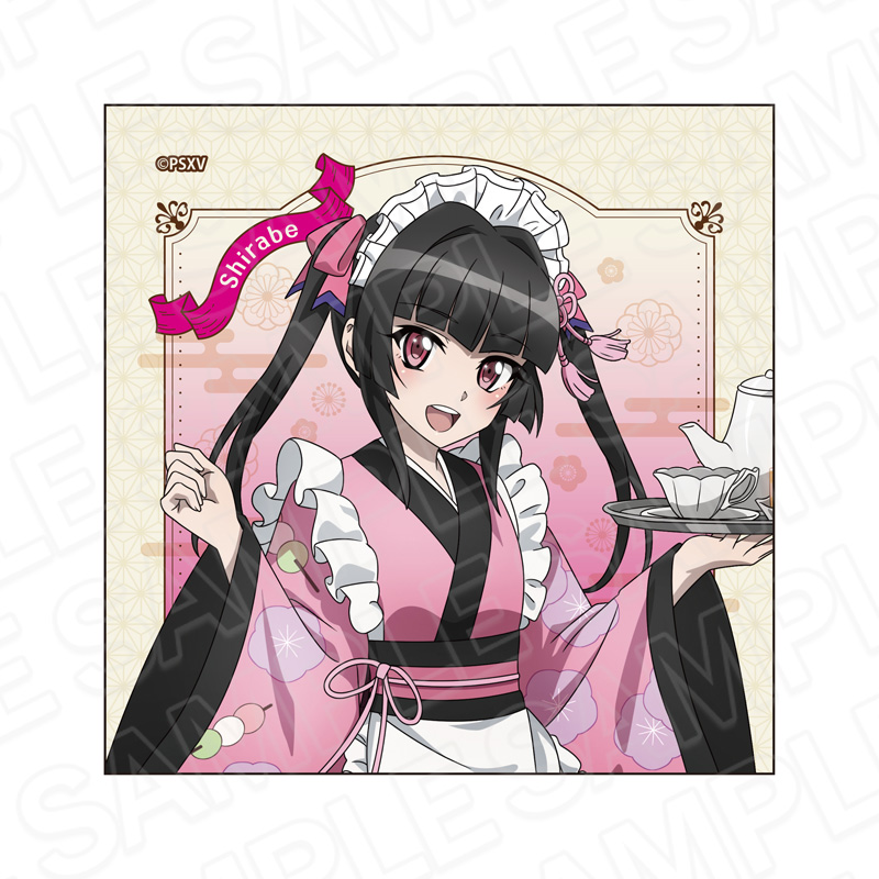 戦姫絶唱シンフォギアXV_マイクロファイバー 月読 調 レトロカフェ ver.