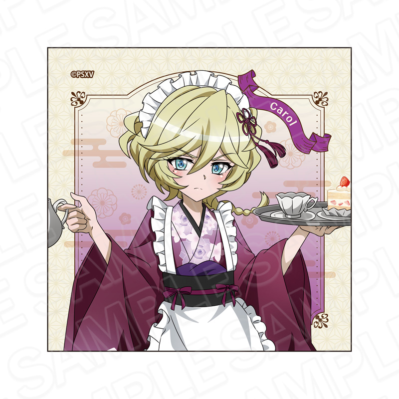 戦姫絶唱シンフォギアXV_マイクロファイバー キャロル・マールス・ディーンハイム レトロカフェ ver.