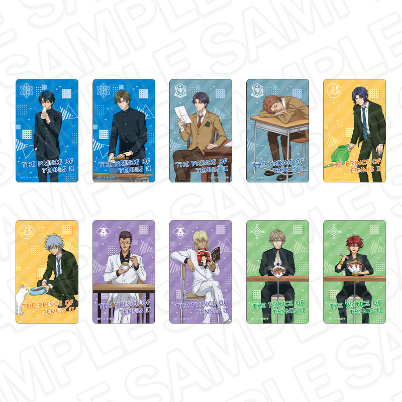 新テニスの王子様_クリアカード(ランダム) 休み時間 ver.【OPP／10