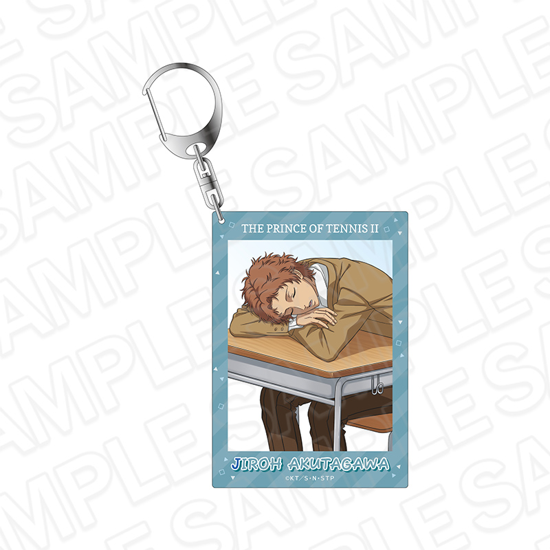 新テニスの王子様_フォト風キーホルダー 芥川慈郎 休み時間 ver.