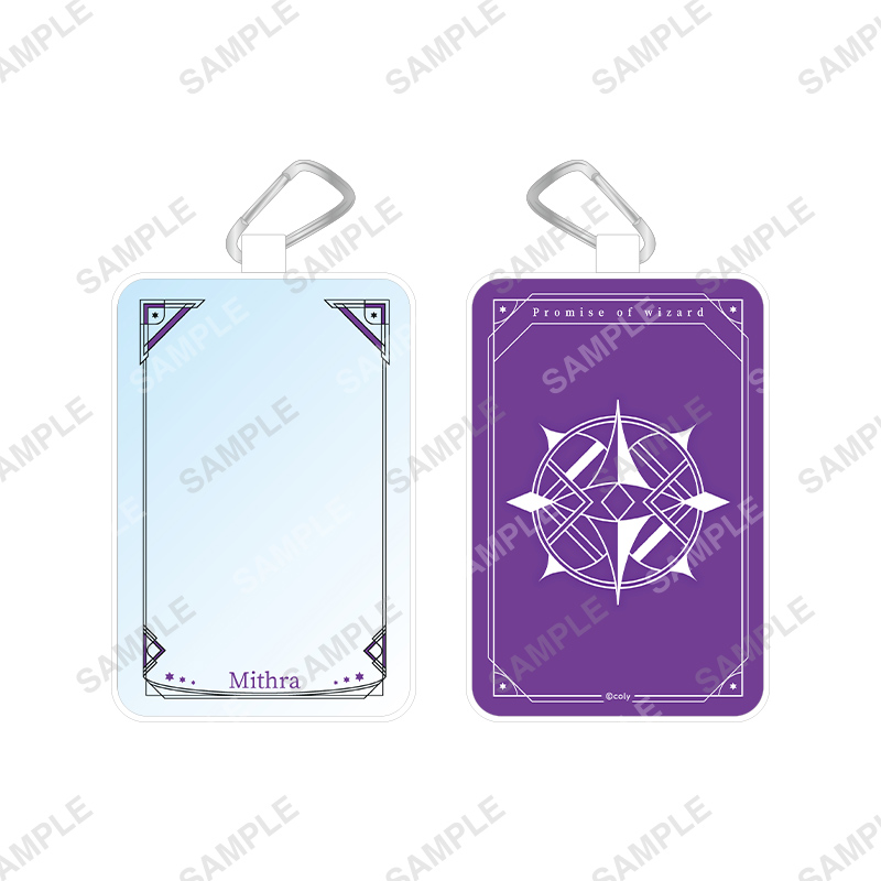 魔法使いの約束_カラビナ付きクリアポーチ ミスラ