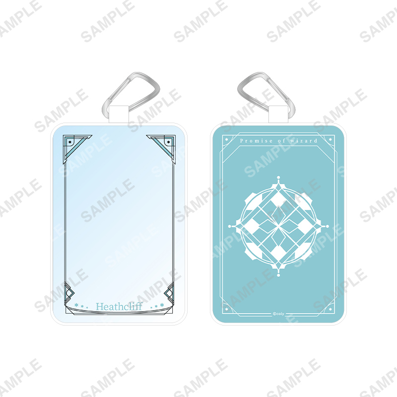 魔法使いの約束_カラビナ付きクリアポーチ ヒースクリフ