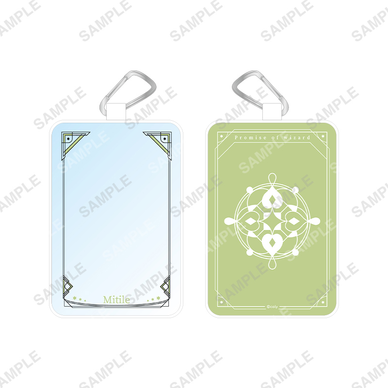 魔法使いの約束_カラビナ付きクリアポーチ ミチル